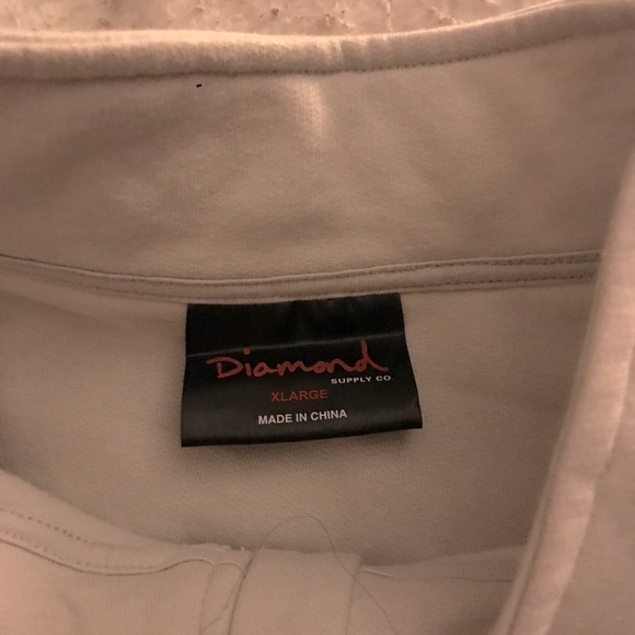 Diamond Supply Half Zip - Picture 4 of 4